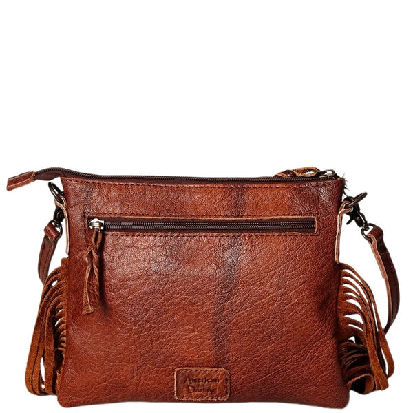 American Darling Genuine Leather Crossbody Womens Giddy Up Western Casual Purse