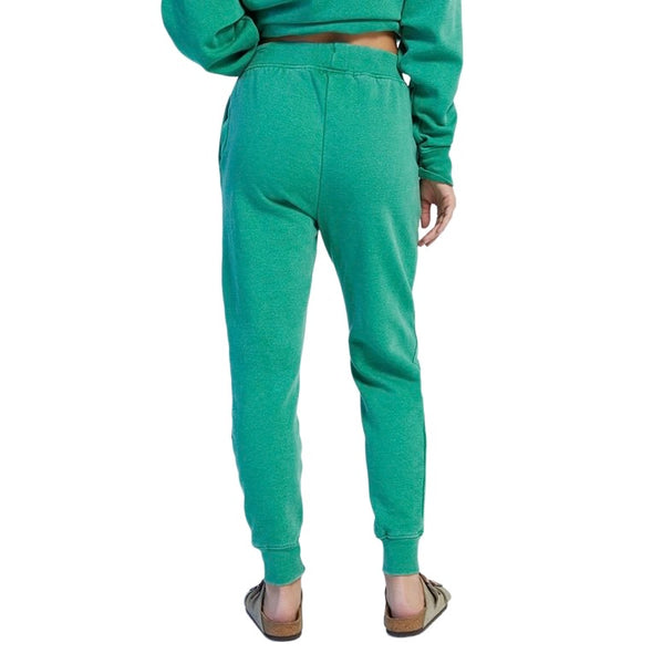 WEWOREWHAT Jolly Green Burnout Fleece Sweatpants Womens Casual Pants Size XS New