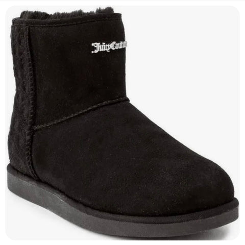 Juicy Couture Kave Women's Winter Black Boots Size 8