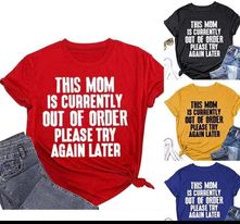 This Mom Is Out Of Order Graphic Tee