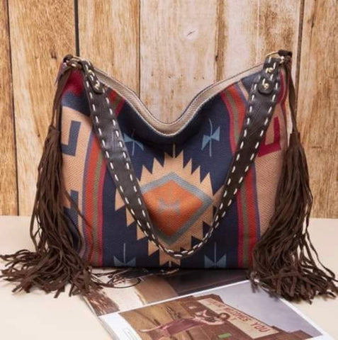 Western Aztec Handbag Purse