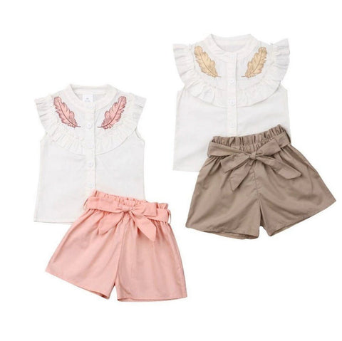 Girls Feather Set